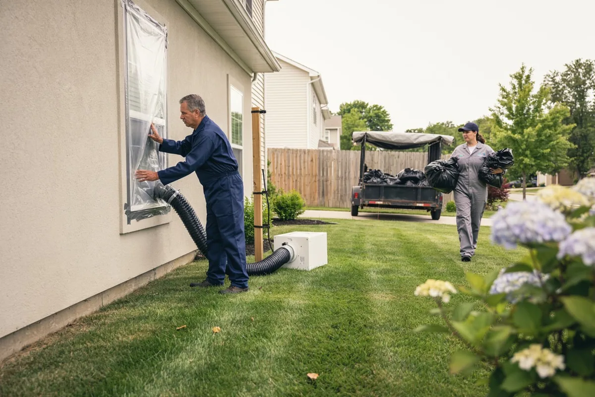 Mold removal in Gentilly, LA