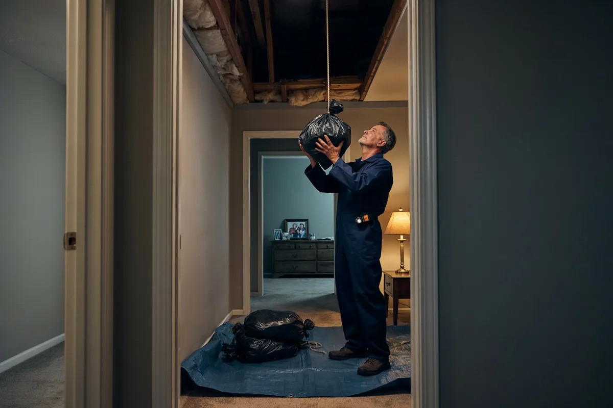 Attic mold remediation in New Orleans, LA
