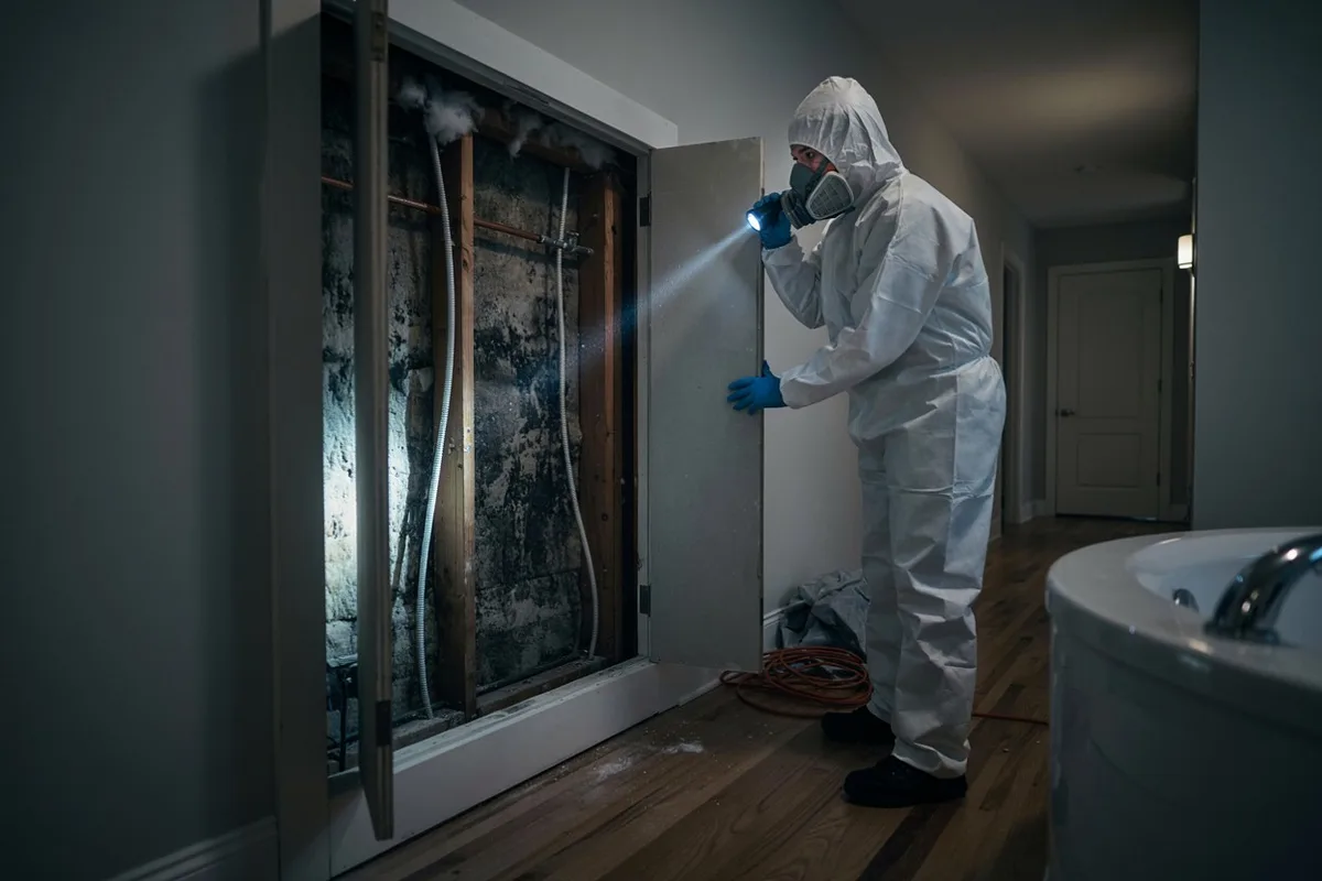 Bathroom mold removal in New Orleans, LA