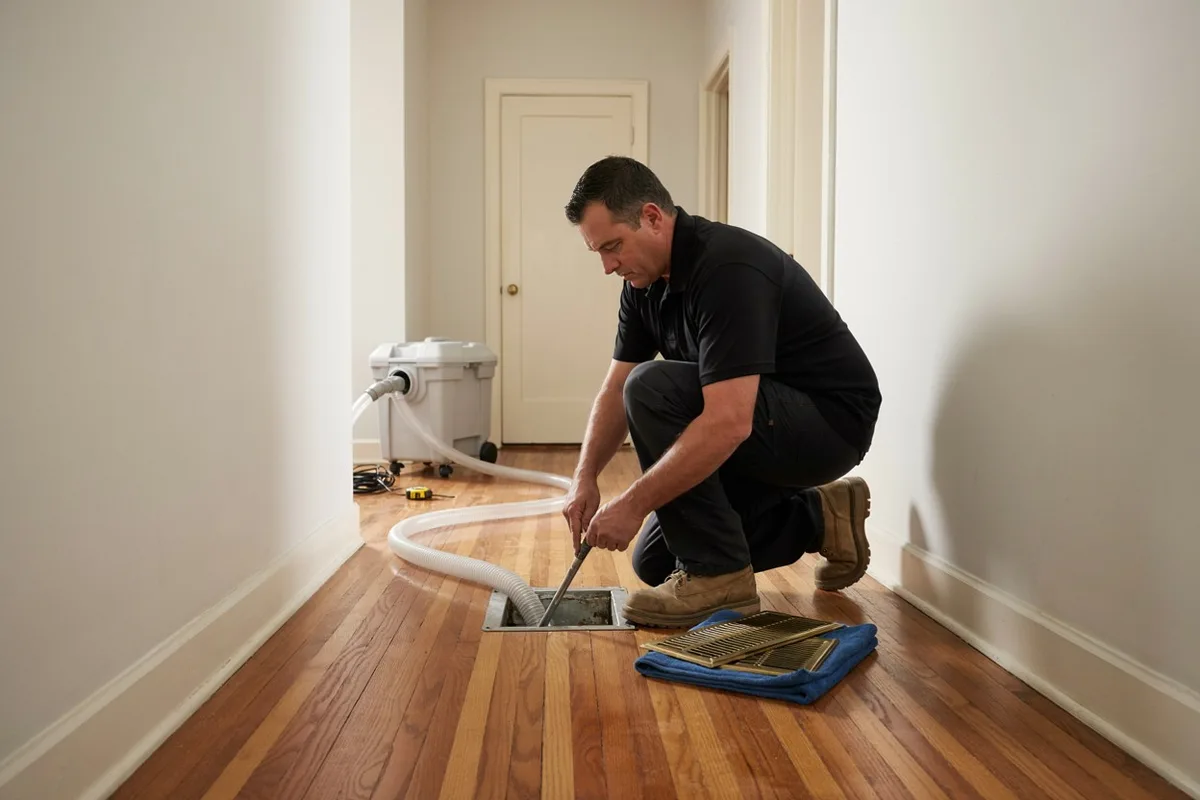 HVAC and duct mold remediation in New Orleans, LA